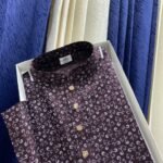 maroon colour Punjabi