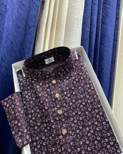 maroon colour Punjabi